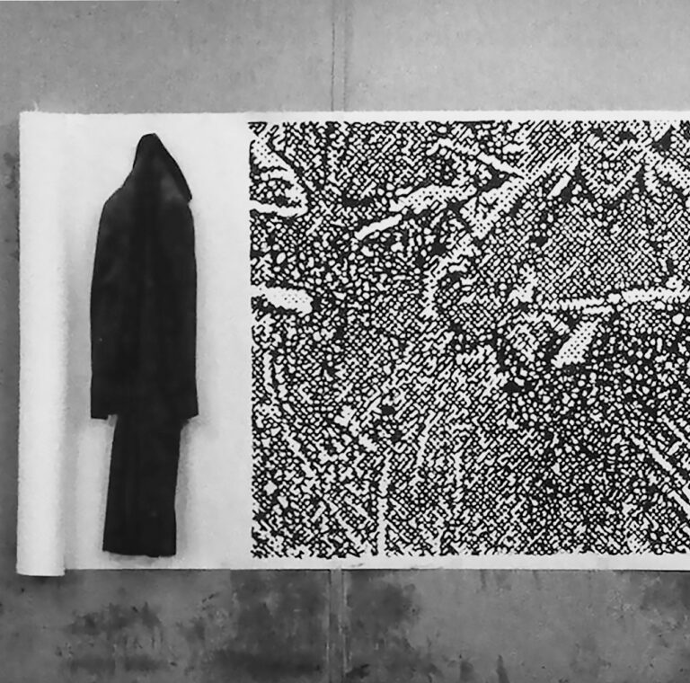 Drawing with overcoat 1983